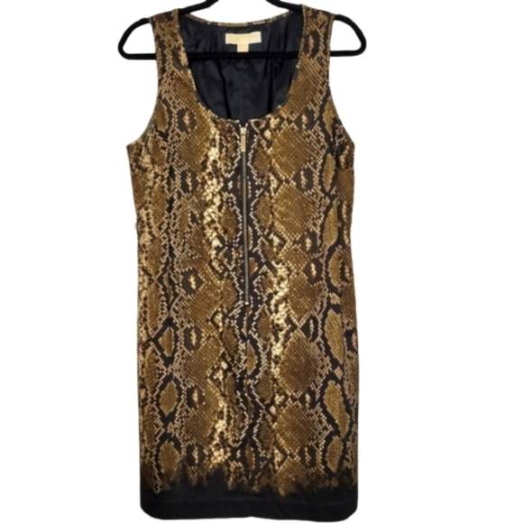 Michael Kors Snake Print Dress - Picture 1 of 15